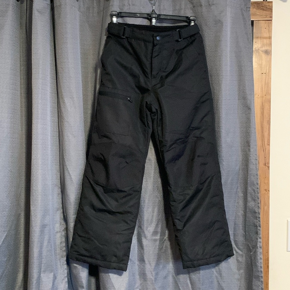EUC Swiss Tech Unisex Kids Medium (7/8) Black Snow/Ski Pants